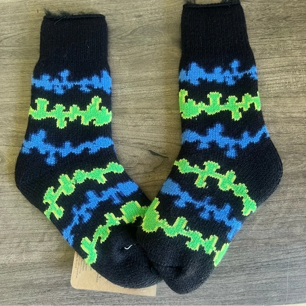 Northeast Outfitters Cozy Cabin Brushed Thermal Youth Socks Size 10K – 4